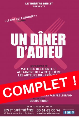 Un Dîner D'Adieu - Spécial 31 Décembre 2018