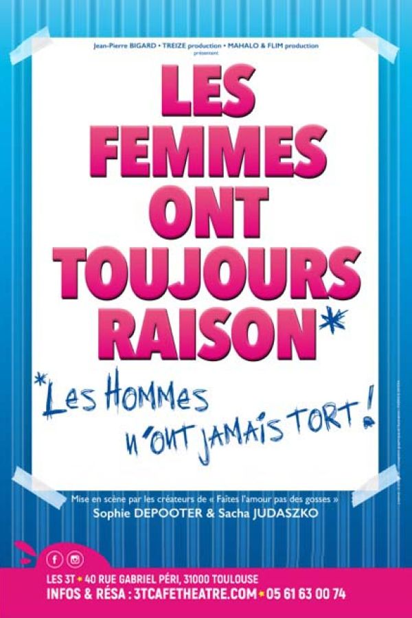 Les Femmes ont toujours raison, les hommes n'ont jamais tort - Spécial 31 décembre 2022